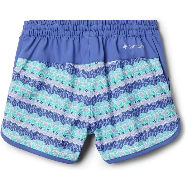 imageColumbia Girls Sandy Shores BoardshortAfrican Violet Striped Peaks