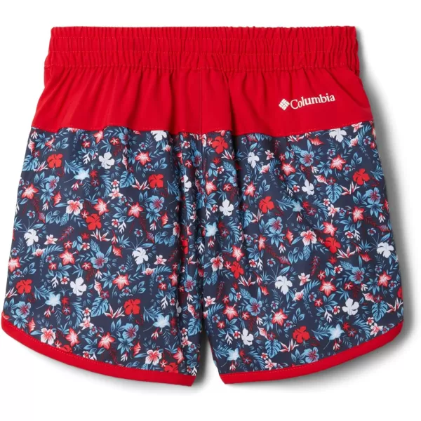 imageColumbia Girls Sandy Shores BoardshortNocturnal MinibiscusRed Lily