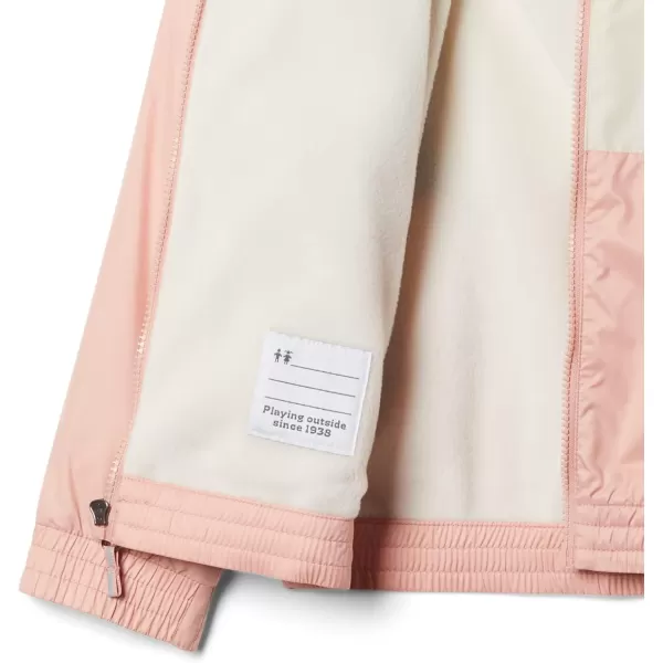 imageColumbia Girls Side Hill Lined WindbreakerFaux PinkChalkShark