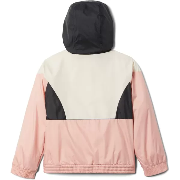 imageColumbia Girls Side Hill Lined WindbreakerFaux PinkChalkShark