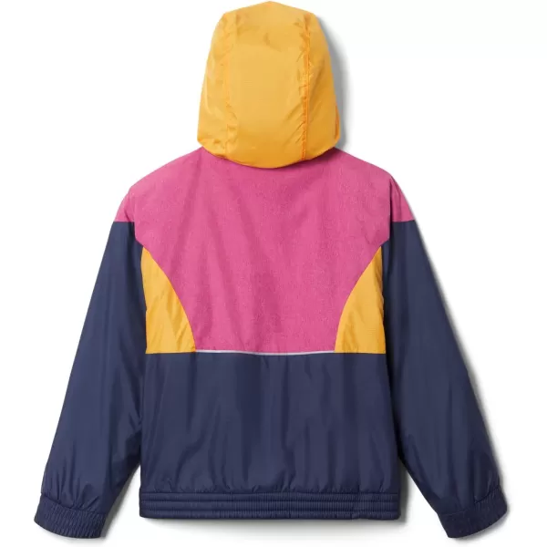 imageColumbia Girls Side Hill Lined WindbreakerNocturnalWild FuchsiaMango