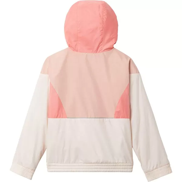 imageColumbia Girls Side Hill Lined WindbreakerPeach Quartz  Faux Pink  Salmon