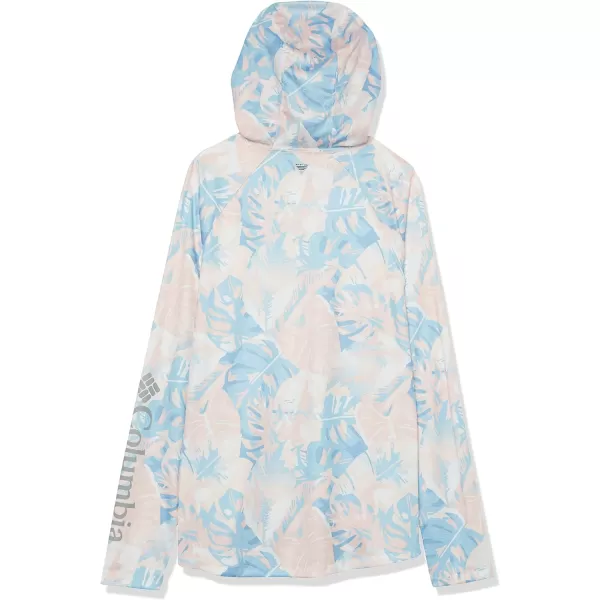 imageColumbia Girls Super Tidal HoodieSatin Pink Philo Palms