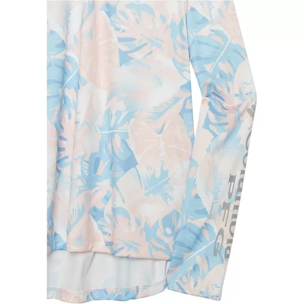 imageColumbia Girls Super Tidal HoodieSatin Pink Philo Palms