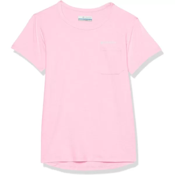 imageColumbia Girls Tech Trail Short Sleeve TeeWild Rose Heather