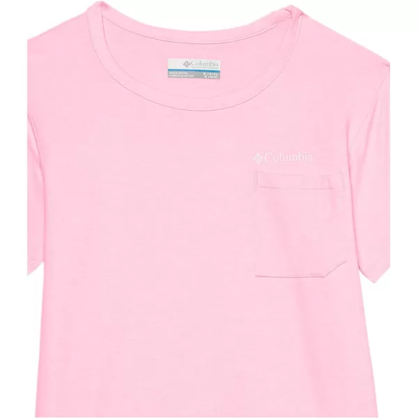 imageColumbia Girls Tech Trail Short Sleeve TeeWild Rose Heather
