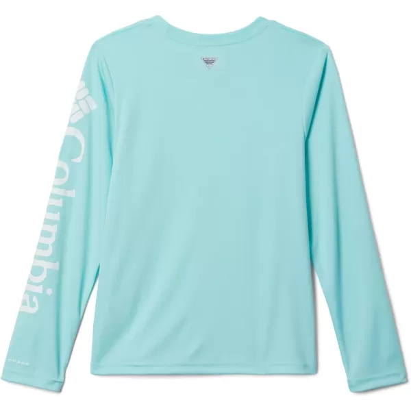 imageColumbia Girls Tidal Tee Long SleeveGulf StreamWhite Logo