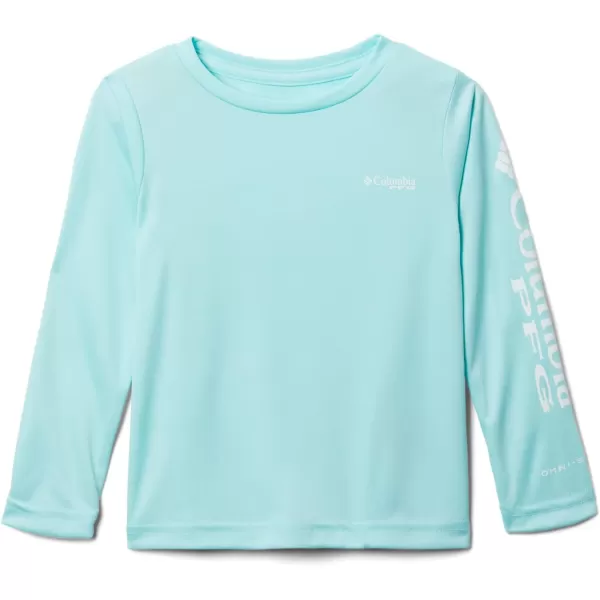 imageColumbia Girls Tidal Tee Long SleeveGulf StreamWhite Logo