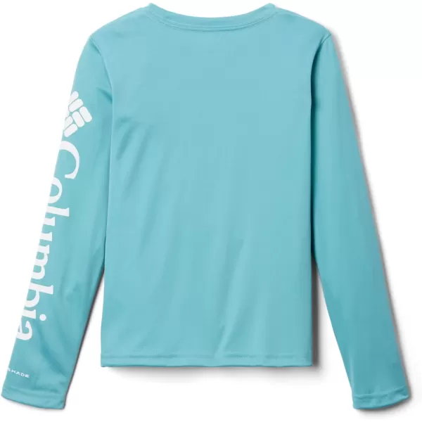 imageColumbia Girls Tidal Tee Long SleeveSea WaveWhite Logo