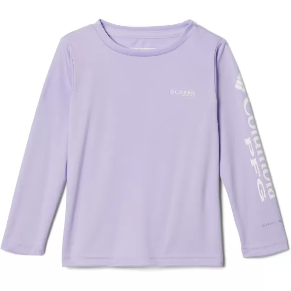imageColumbia Girls Tidal Tee Long SleeveSoft VioletWhite Logo