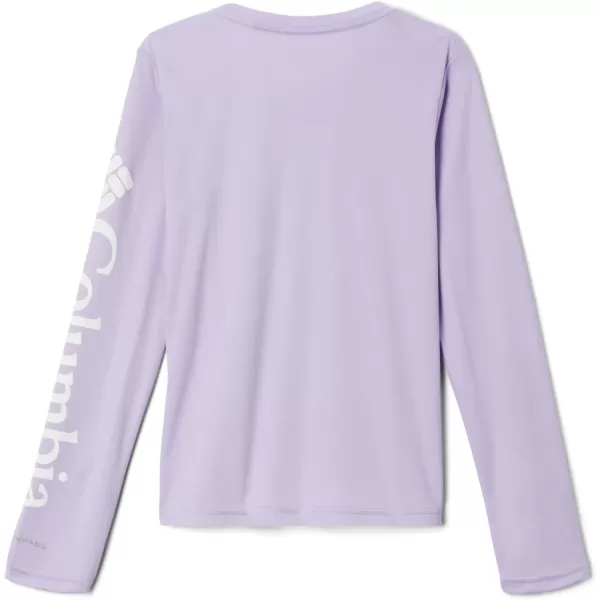 imageColumbia Girls Tidal Tee Long SleeveSoft VioletWhite Logo
