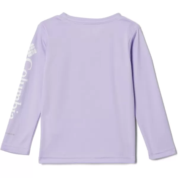 imageColumbia Girls Tidal Tee Long SleeveSoft VioletWhite Logo