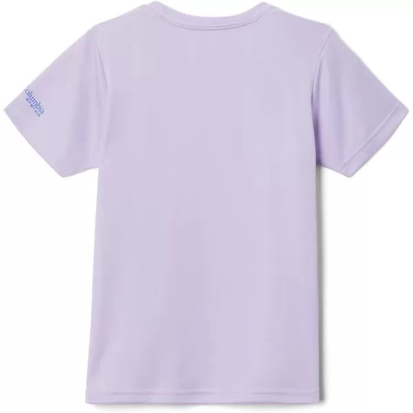 imageColumbia Girls Tidal Tee PFG Fish and Friends Flag Short SleeveSoft VioletFish Friends Flag Graphic