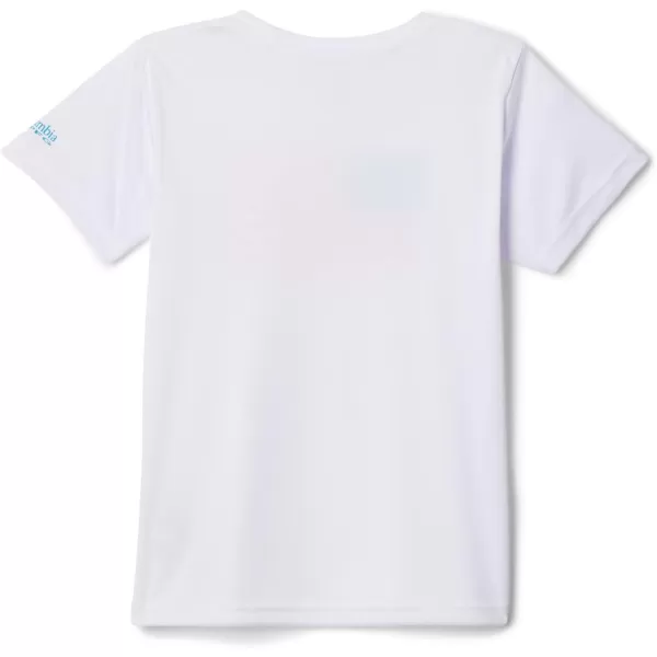 imageColumbia Girls Tidal Tee PFG Fish and Friends Flag Short SleeveWhiteFish Friends Flag Graphic