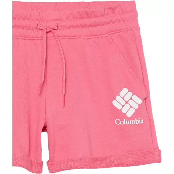 imageColumbia Girls Trek French Terry ShortWild Geranium