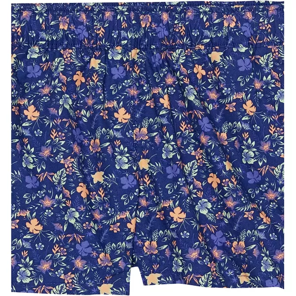 imageColumbia Girls Washed Out Printed ShortDark Sapphire Minibiscus