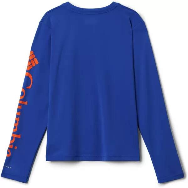 imageColumbia Kids CLG Youth Terminal Tackle LS ShirtFla  AzulSpark Orange
