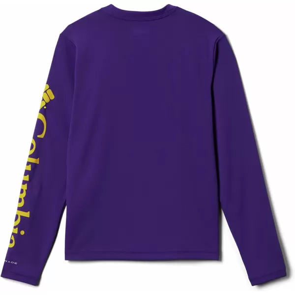 imageColumbia Kids CLG Youth Terminal Tackle LS ShirtLsu  Vivid PurpleYellow