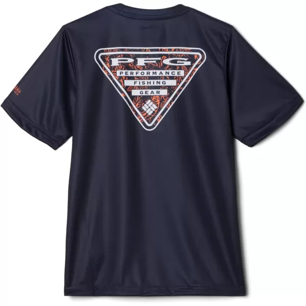imageColumbia Kids Collegiate Terminal Tackle Short Sleeve ShirtAub  Collegiate Navy