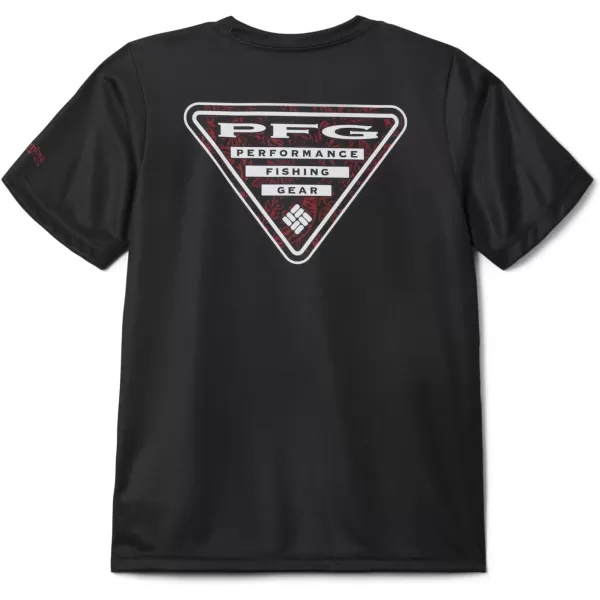imageColumbia Kids Collegiate Terminal Tackle Short Sleeve ShirtSc  Black
