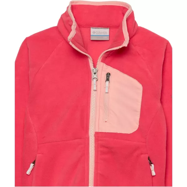imageColumbia Kids Fast Trek Iii Fleece Full ZipBlush PinkPeach Blossom