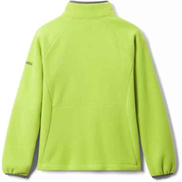 imageColumbia Kids Fast Trek Iii Fleece Full ZipBright ChartreuseCity Grey