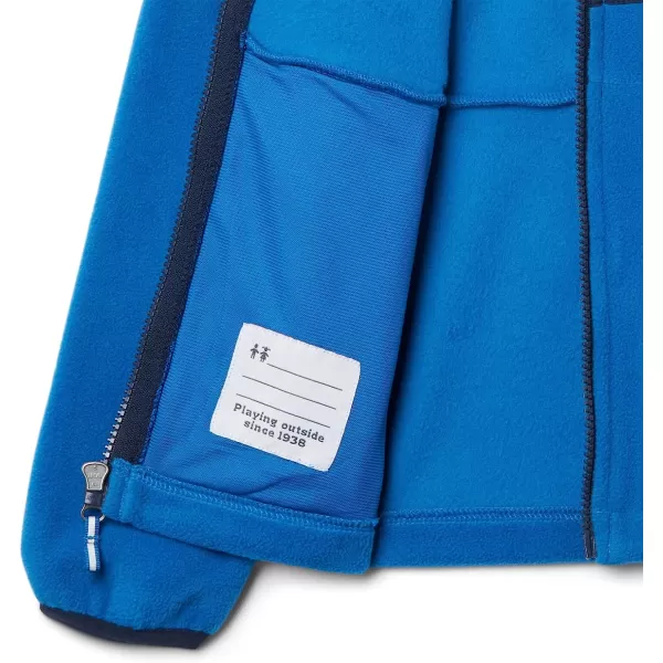 imageColumbia Kids Fast Trek Iii Fleece Full ZipBright IndigoCollegiate Navy