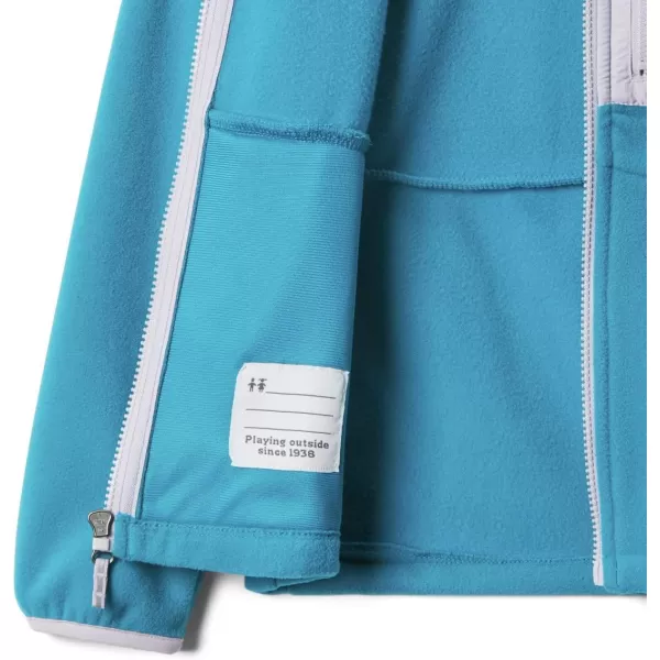 imageColumbia Kids Fast Trek Iii Fleece Full ZipFjord BluePale Lilac