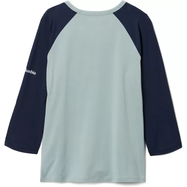 imageColumbia Kids Outdoor Elements 34 Sleeve ShirtNiagaraCollegiate Navy Csc Graphic