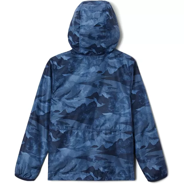 imageColumbia Kids Pixel Grabber Reversible JacketCollegiate Navy Coastline