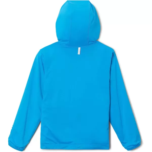 imageColumbia Kids Pixel Grabber Reversible JacketCompass Blue Topo Palms