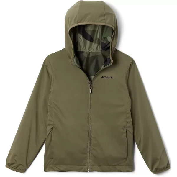 imageColumbia Kids Pixel Grabber Reversible JacketStone Green Mod Camo