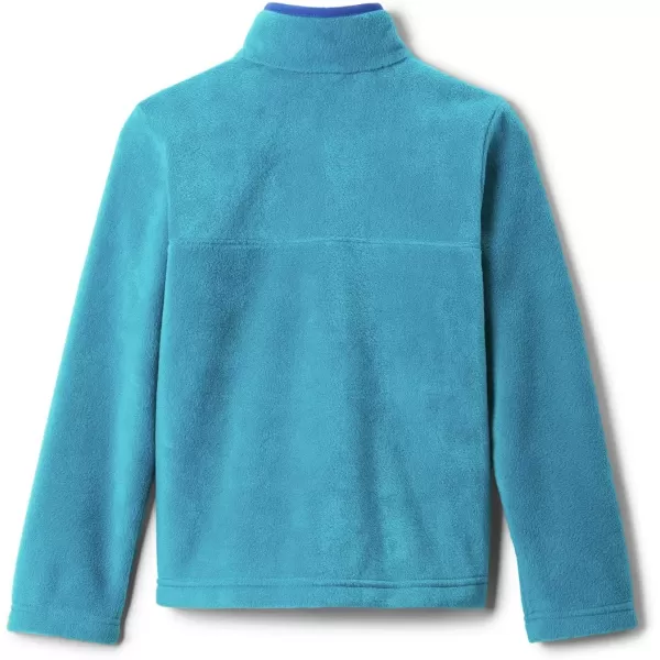 imageColumbia Kids Steens MTNnbsp14 Snap Fleece PullOverFjord BlueLapis Blue