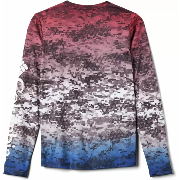 imageColumbia Kids Super Terminal Tackle Long SleeveAmericana Digi Camo Fade