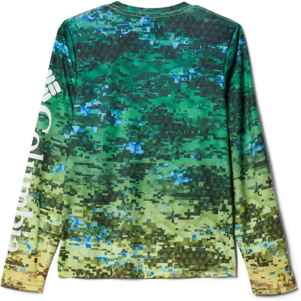 imageColumbia Kids Super Terminal Tackle Long SleeveDorado Digi Camo Fade