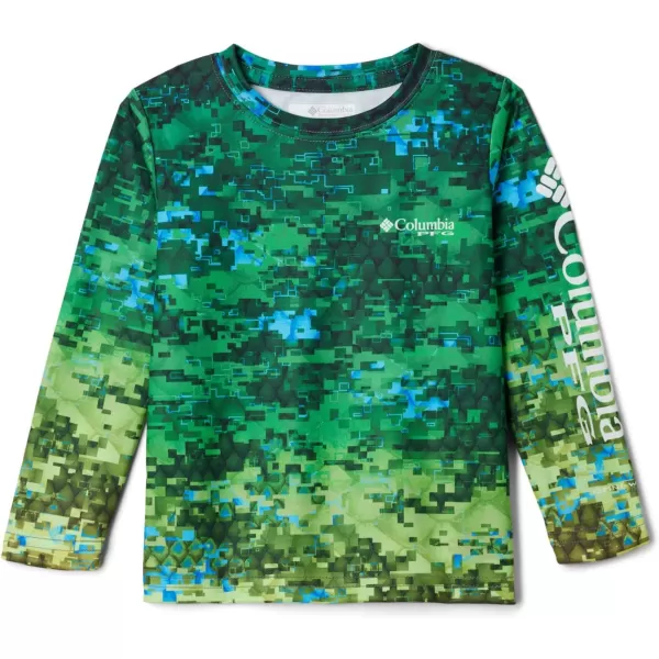 imageColumbia Kids Super Terminal Tackle Long SleeveDorado Digi Camo Fade