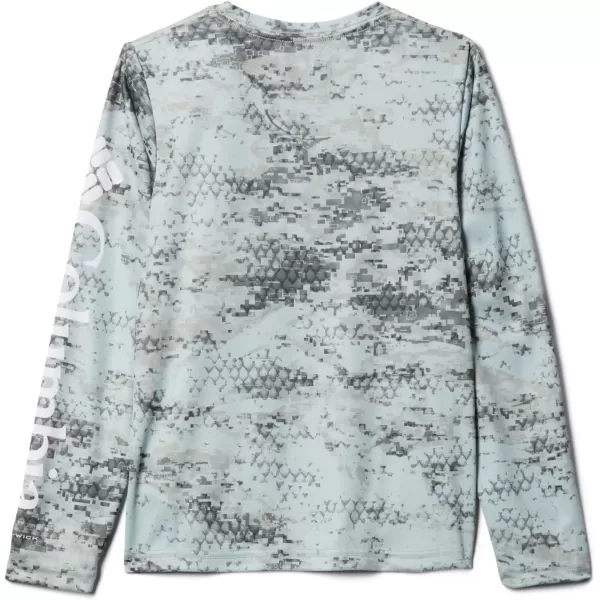 imageColumbia Kids Super Terminal Tackle Long SleeveSafari Pfg Camo Print