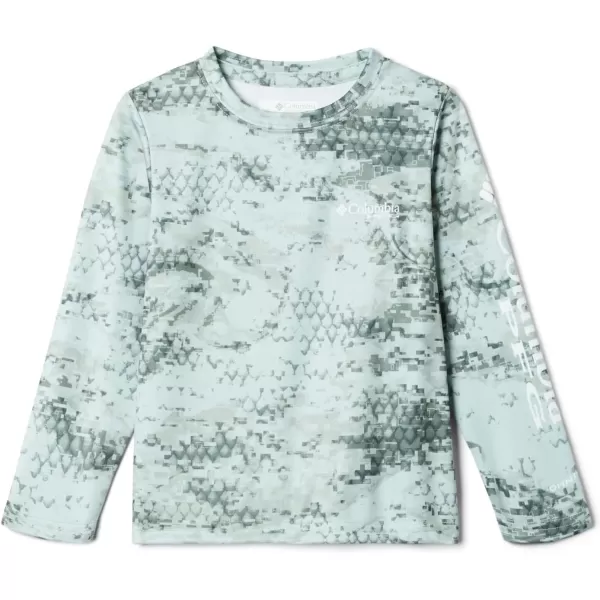 imageColumbia Kids Super Terminal Tackle Long SleeveSafari Pfg Camo Print