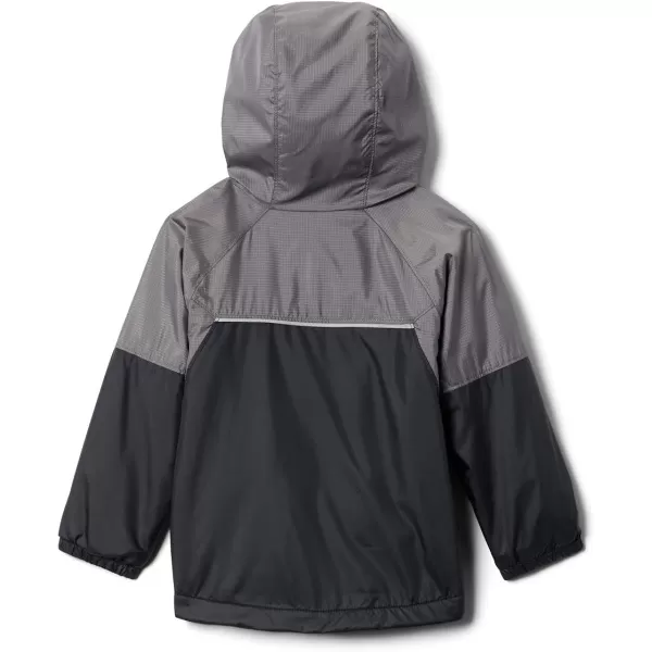 imageColumbia Kids amp Baby Ethan PondnbspFleece Lined JacketBlackCity Grey