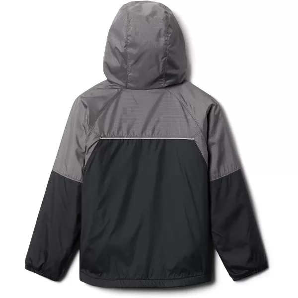 imageColumbia Kids amp Baby Ethan PondnbspFleece Lined JacketBlackCity Grey