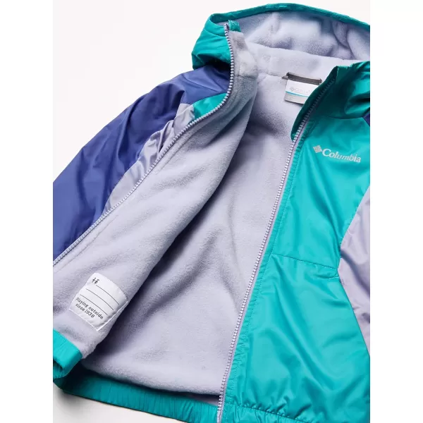 imageColumbia Kids amp Baby Ethan PondnbspFleece Lined JacketBright AquaAfrican Violet