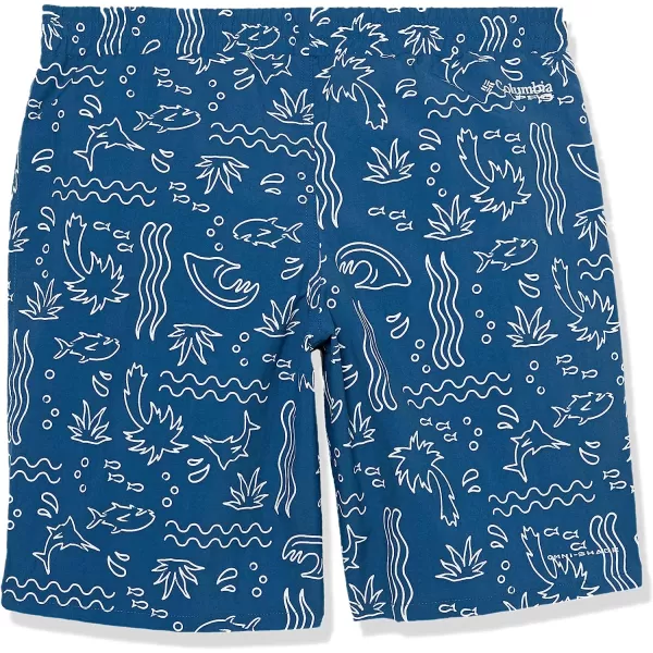 imageColumbia Kids amp Baby Super Backcast ShortCarbon Marlin Shores