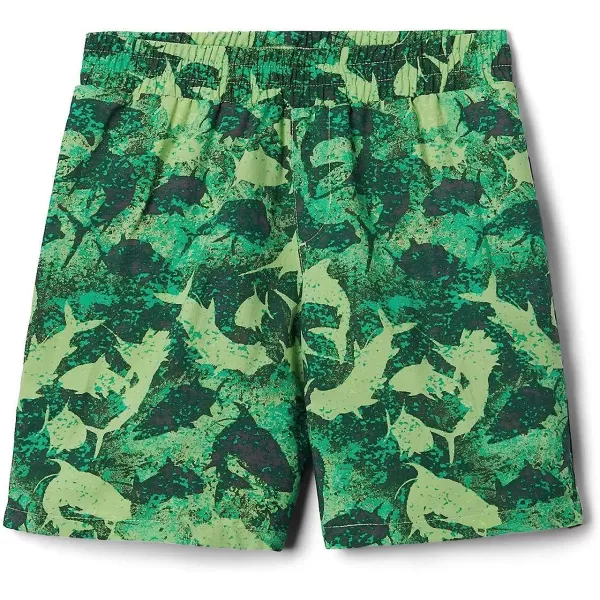 imageColumbia Kids amp Baby Super Backcast ShortJade Lime Inside Out Camo