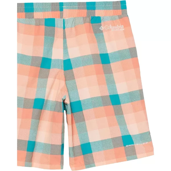 imageColumbia Kids amp Baby Super Backcast ShortLight Coral Mid Gingham
