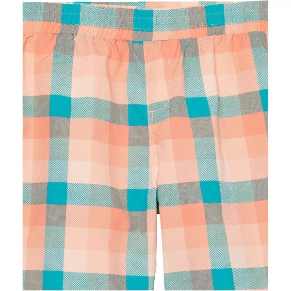 imageColumbia Kids amp Baby Super Backcast ShortLight Coral Mid Gingham