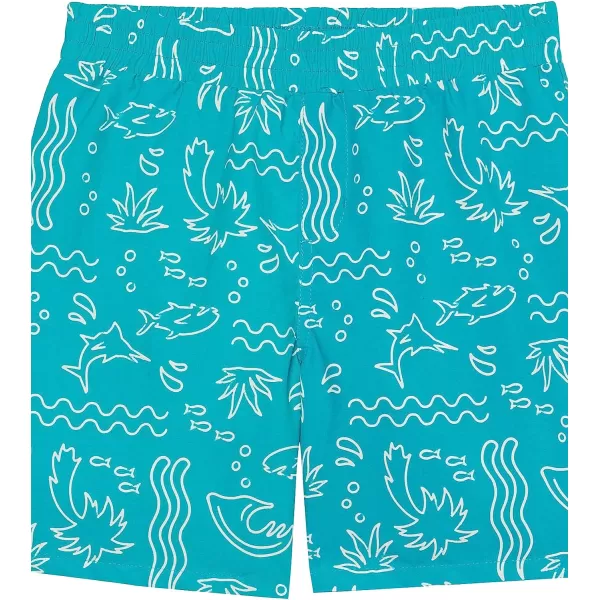 imageColumbia Kids amp Baby Super Backcast ShortOcean Teal Marlin Shores