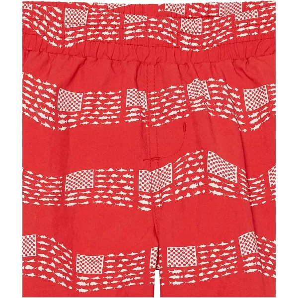 imageColumbia Kids amp Baby Super Backcast ShortRed Spark Flag Stripe
