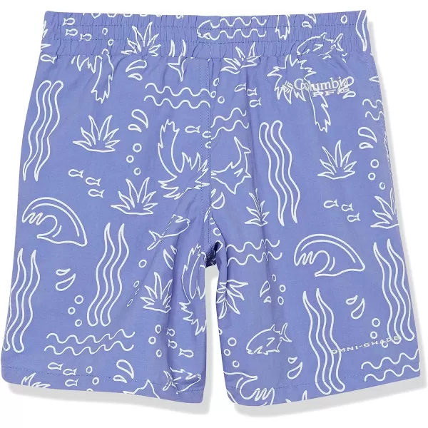imageColumbia Kids amp Baby Super Backcast ShortViolet Sea Marlin Shores