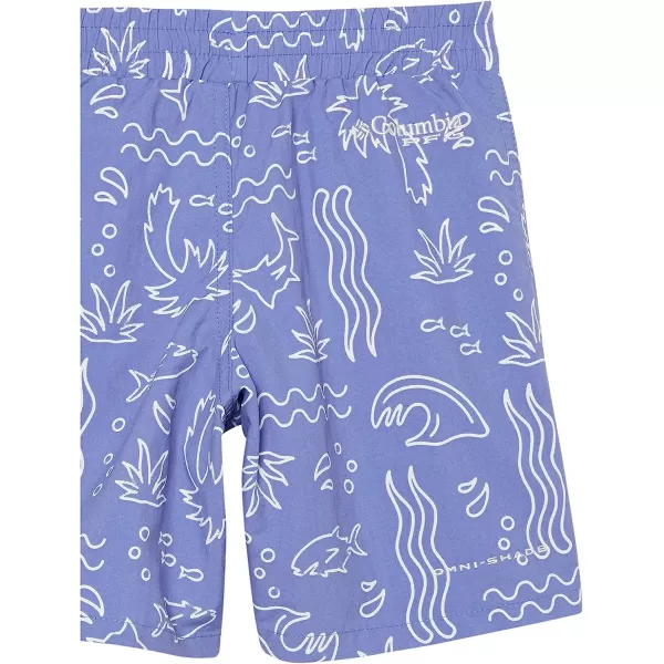 imageColumbia Kids amp Baby Super Backcast ShortViolet Sea Marlin Shores