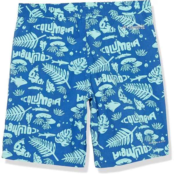 imageColumbia Kids amp Baby Super Backcast ShortVivid Blue Fish